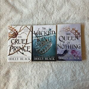 The Cruel Prince by Holly Black Book Trilogy Set Paperback